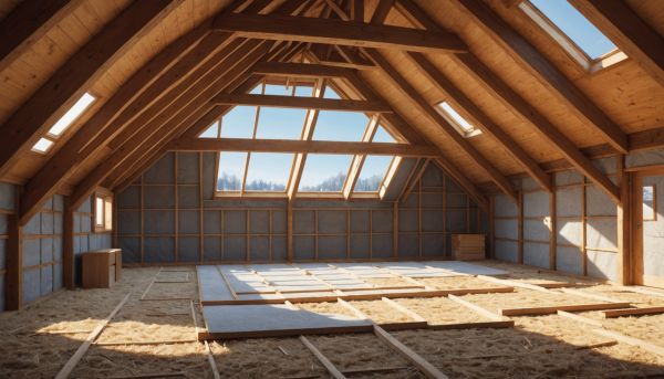 L isolation des combles stoppe les pertes de chaleur l hiver