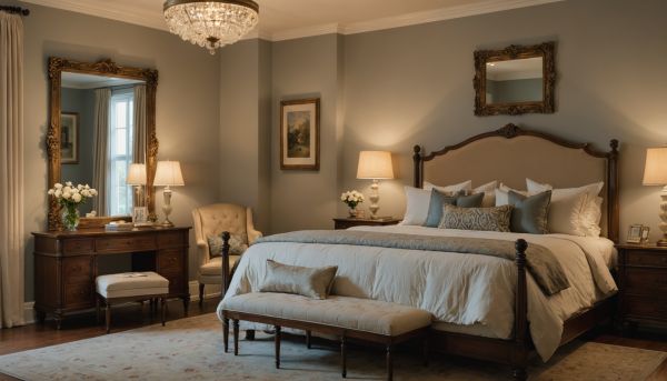 Pourquoi éviter les miroirs face au lit dans la chambre à coucher