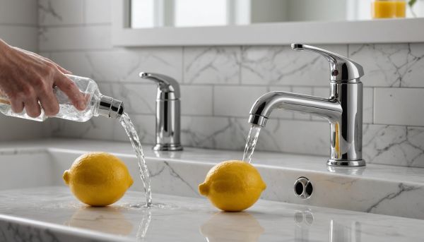 Quel produit naturel utiliser pour détartrer sa robinetterie