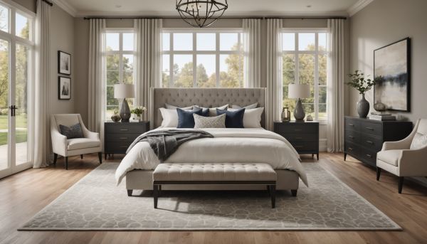Quel style de tapis tendance installer dans la chambre parentale